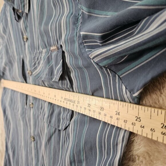 Eddie Bauer Button-Down Shirt Mens Size TXL Big And Tall Man Vented Back Pockets - Picture 3 of 10